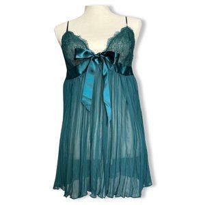 Victoria's Secret Emerald Green Teddy Lingerie | Size Large